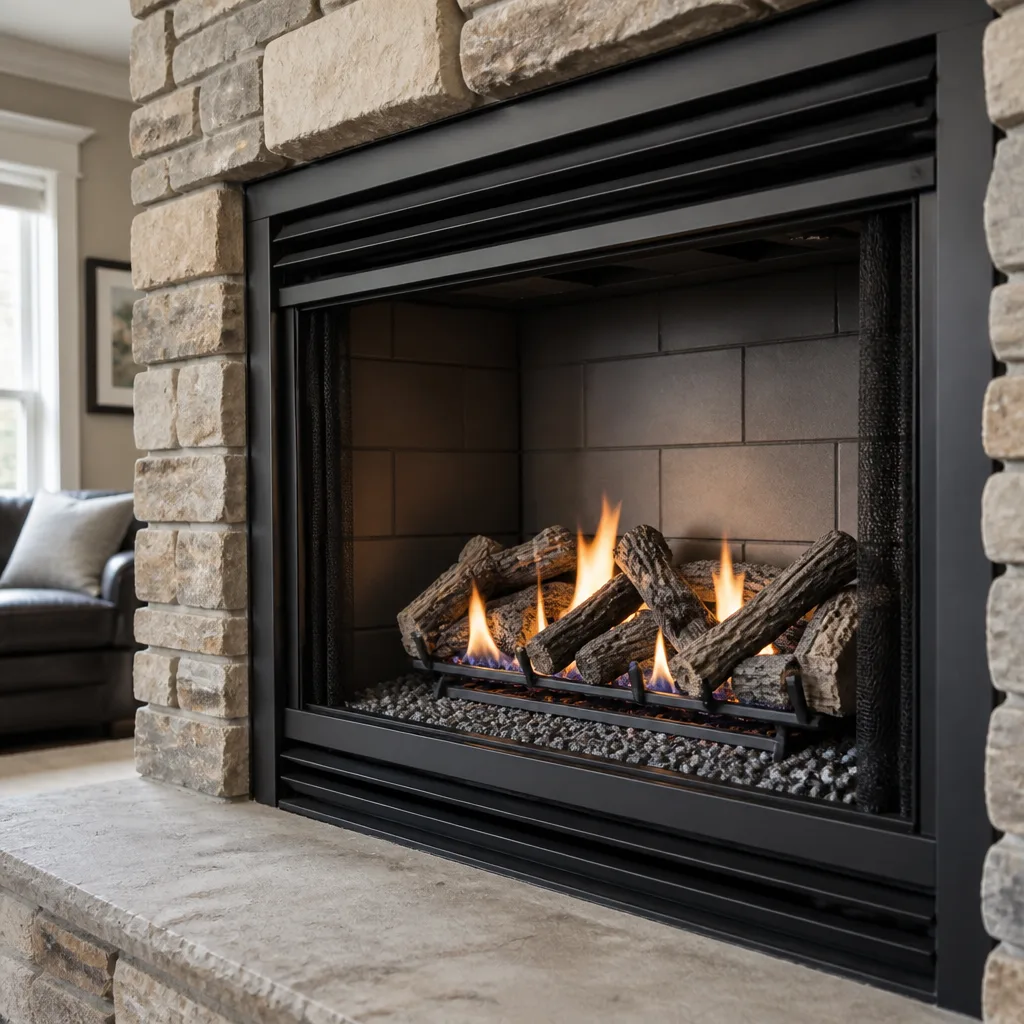 Gas fireplace service